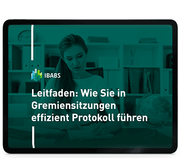 Wie Sie in Gremiensitzungen effizient Protokoll führen